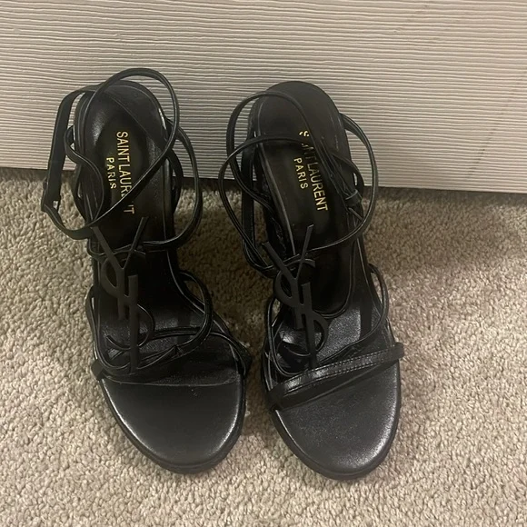 YSL Wedge Sandal - Picture 2 of 5